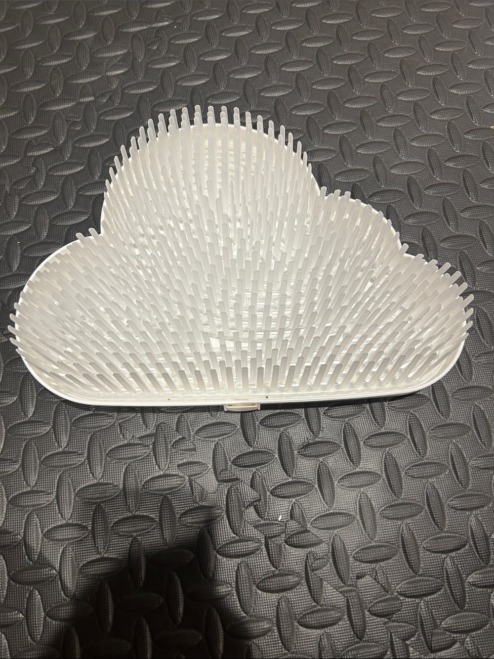 White Silicone Cloud Dish Drying Rack